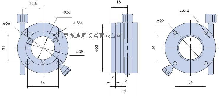 PX120-56精密型手動旋轉(zhuǎn)臺 旋轉(zhuǎn)位移臺 粗調(diào)360°微調(diào)±3°轉(zhuǎn)盤