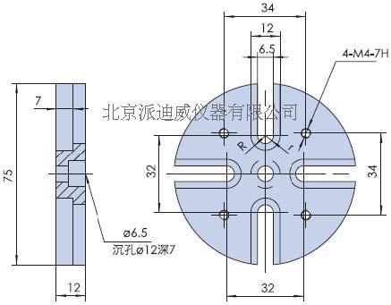 PB22底板 光學臺移動架 光學平臺滑動塊 連接板 固定板 固定塊