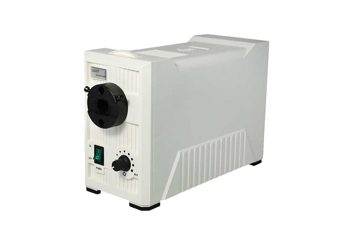 LG-150D 鹵素?zé)艄庠?可接雙支光纖，環(huán)形光纖，單根光纖