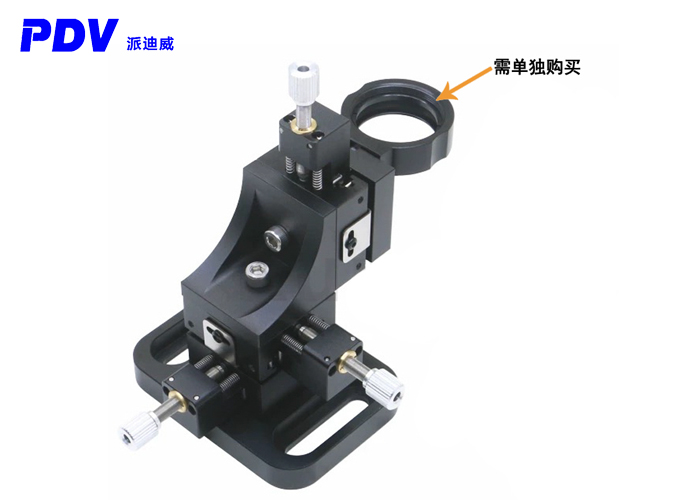 PT-LH6.5XYZ手動位移滑臺\側驅動\行程6.5mm、25mmXYZ三維平臺